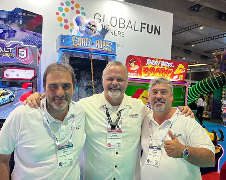 Bay Tek team members at the IAAPA Europe 2025 Tradeshow